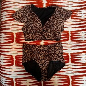 Torrid Two Piece Bathing Suit Tankini